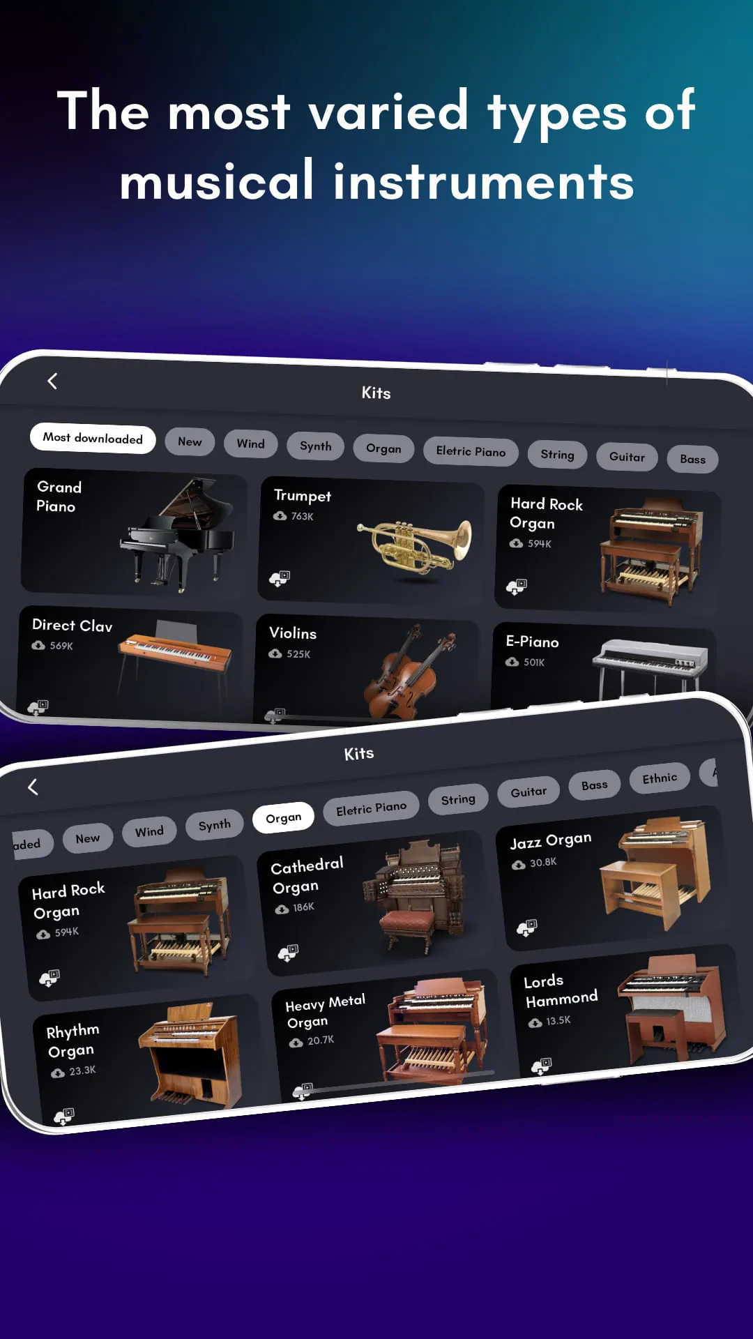 Real Piano electronic keyboard