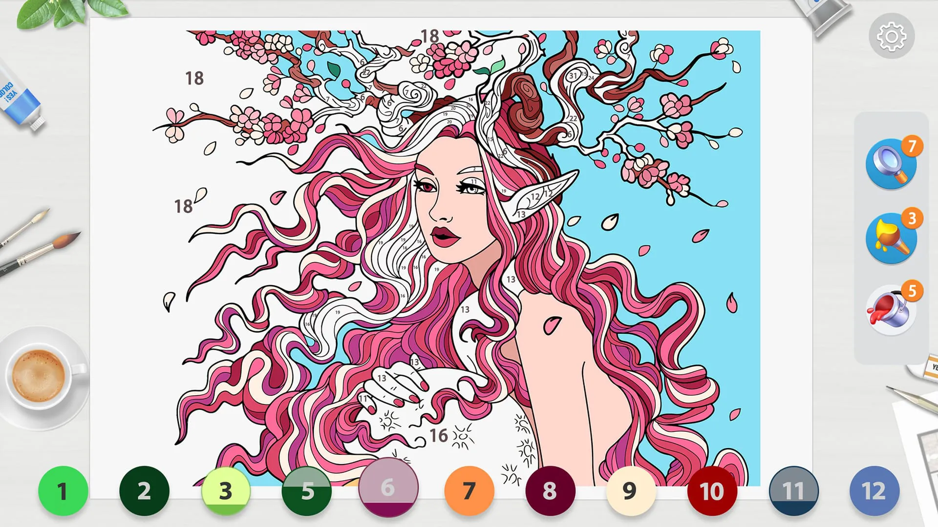 Anime Paint - ASMR Color