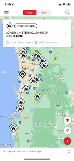 Fires Near Me Australia