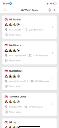 Fires Near Me Australia