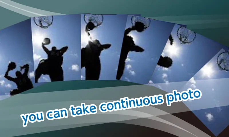 Silent Camera Continuous shoot