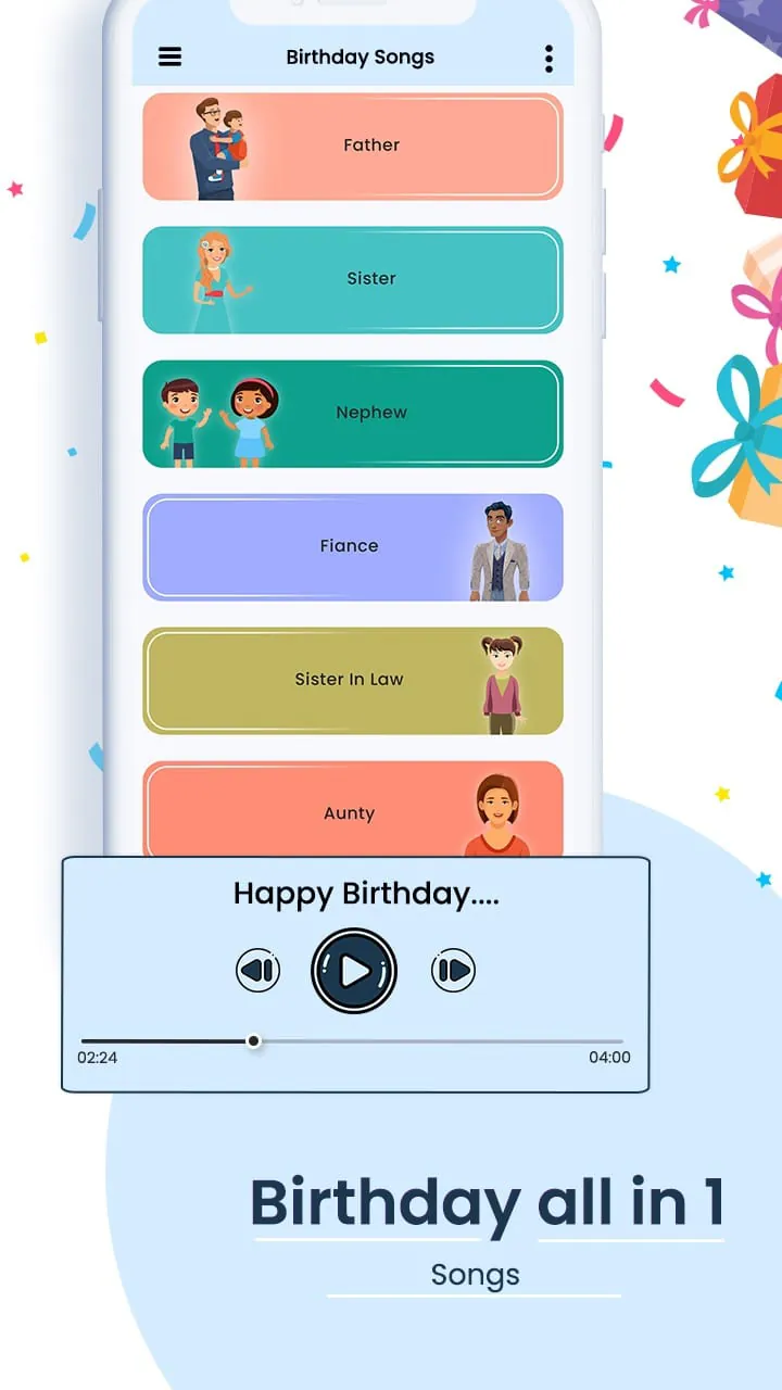 Happy Birthday songs & wishes
