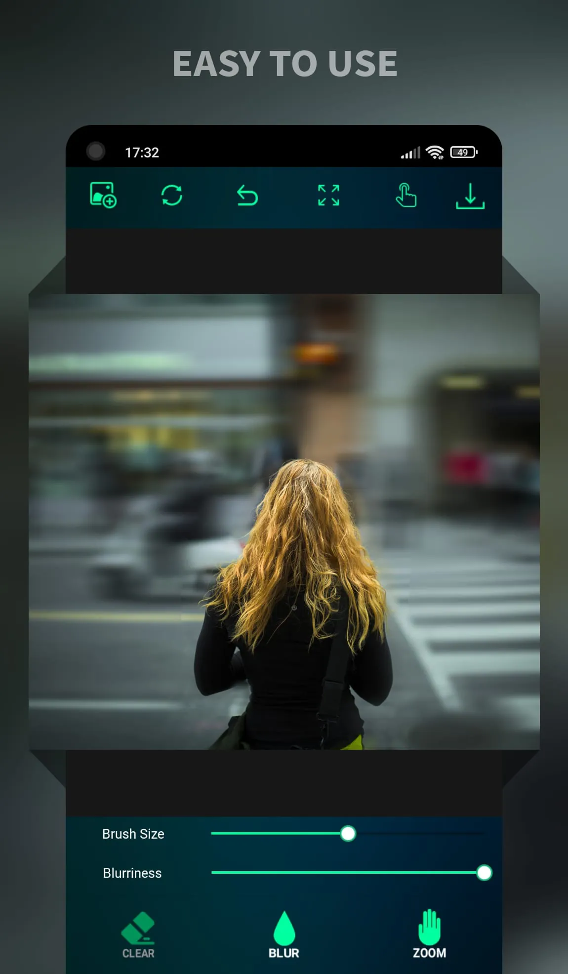 Blur Image Background Editor