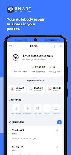 SMART Estimator App