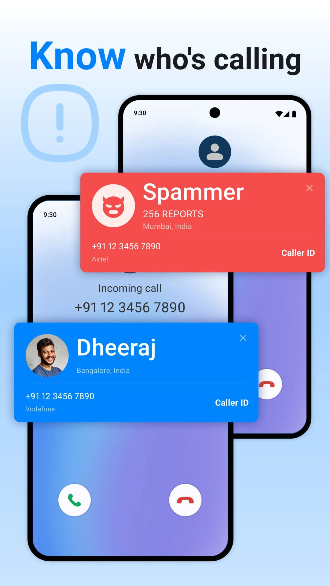 Caller ID, Phone Dialer, Block