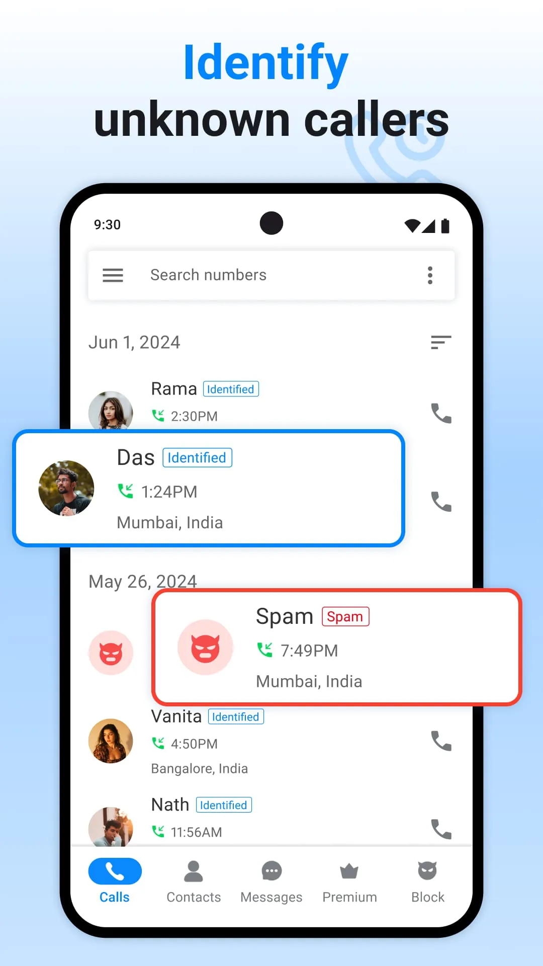 Caller ID, Phone Dialer, Block