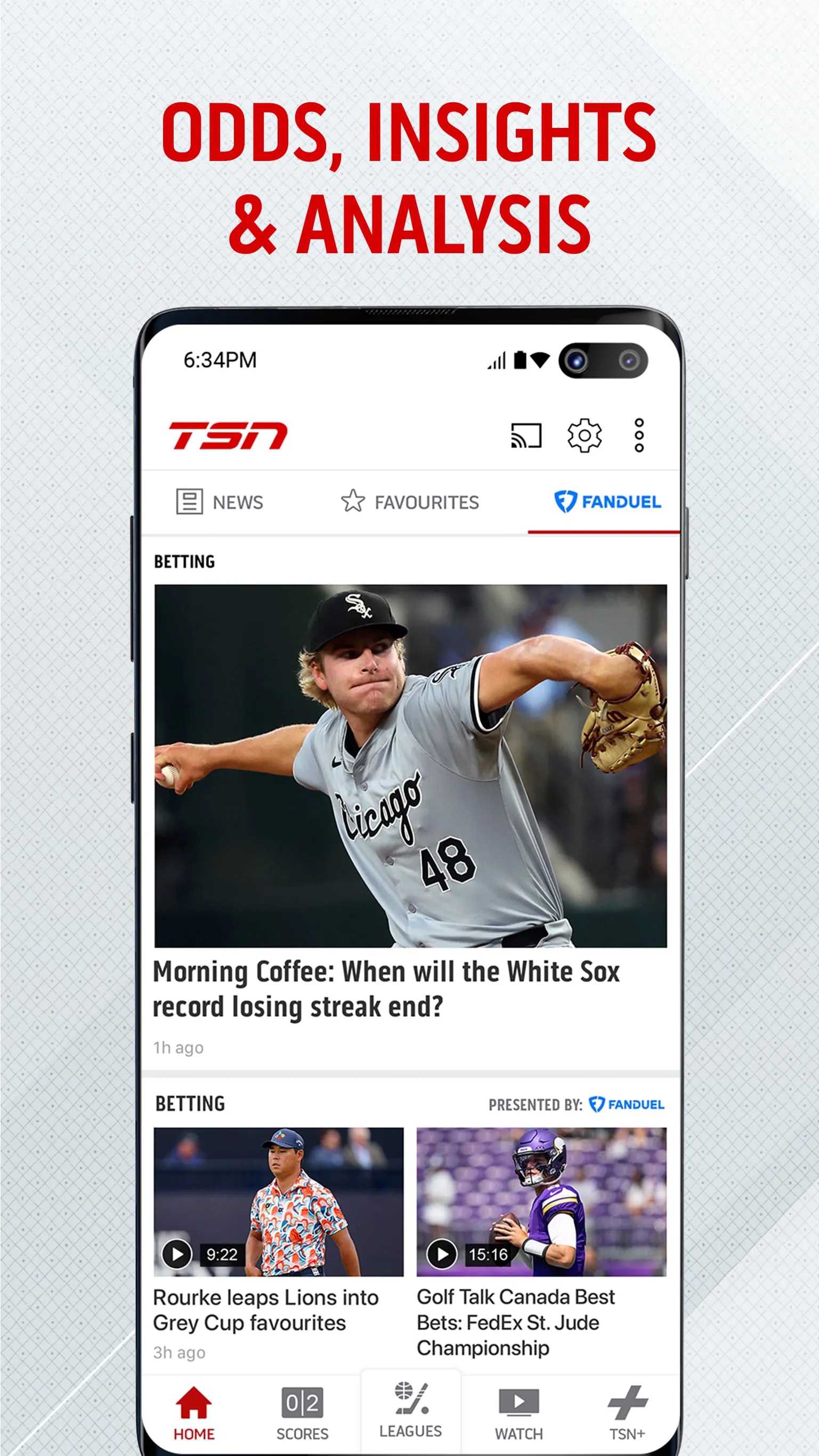 TSN: Live Sports, NFL & more