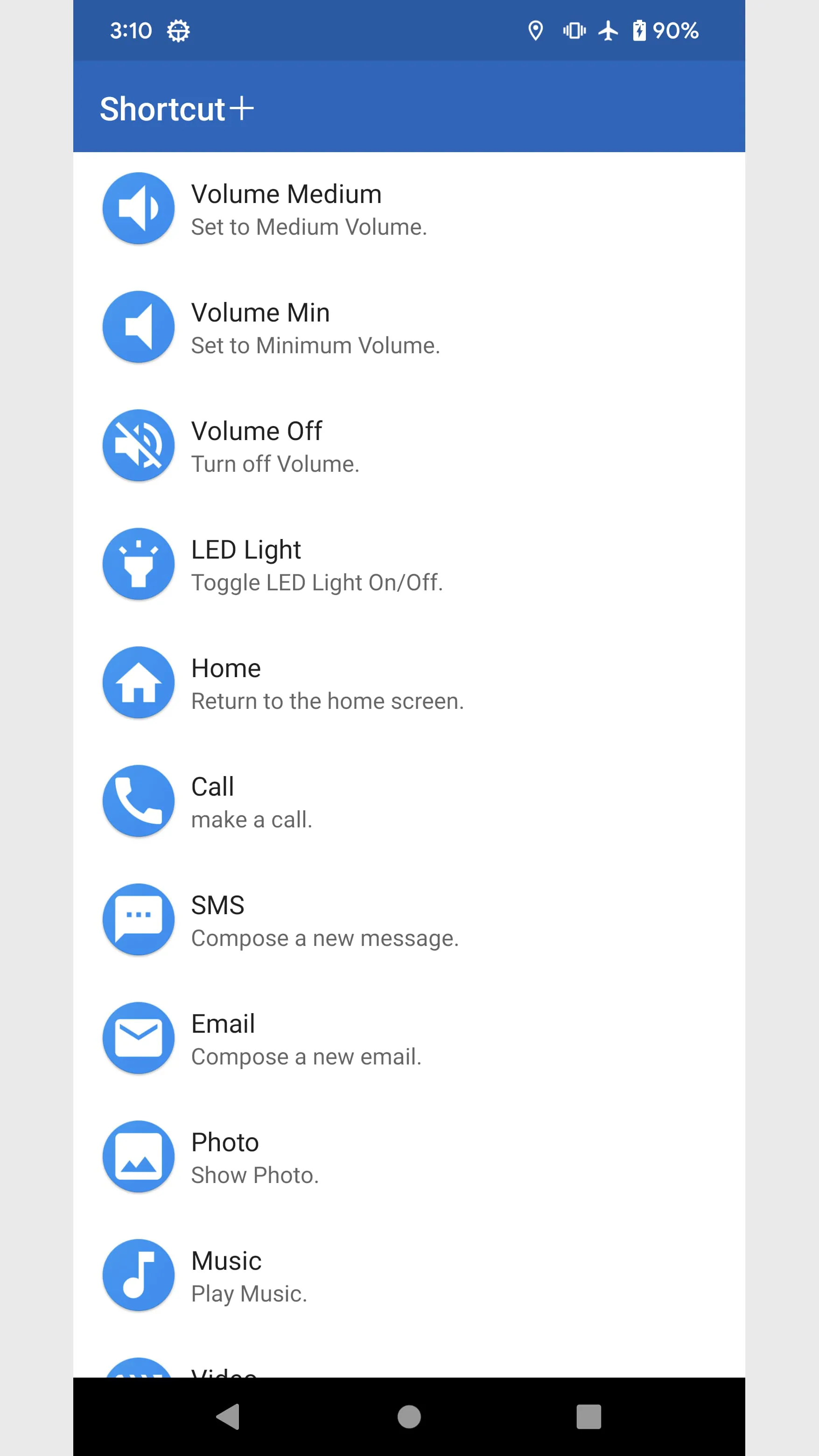 Shortcut＋