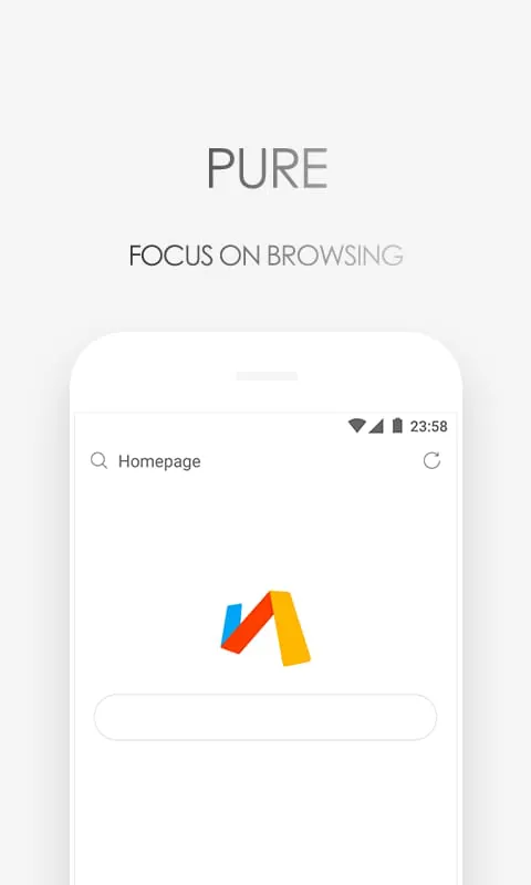 Via Browser - Fast & Light