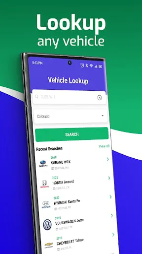 Plate Lookup