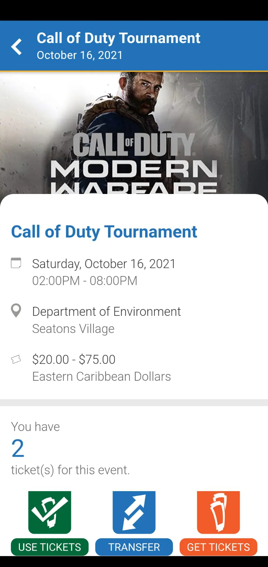 TickeTing Events