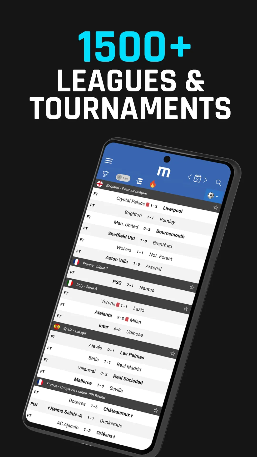 Mackolik Live Score | M Scores