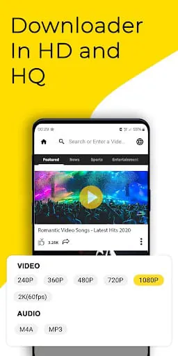 HD Video & Music Downloader