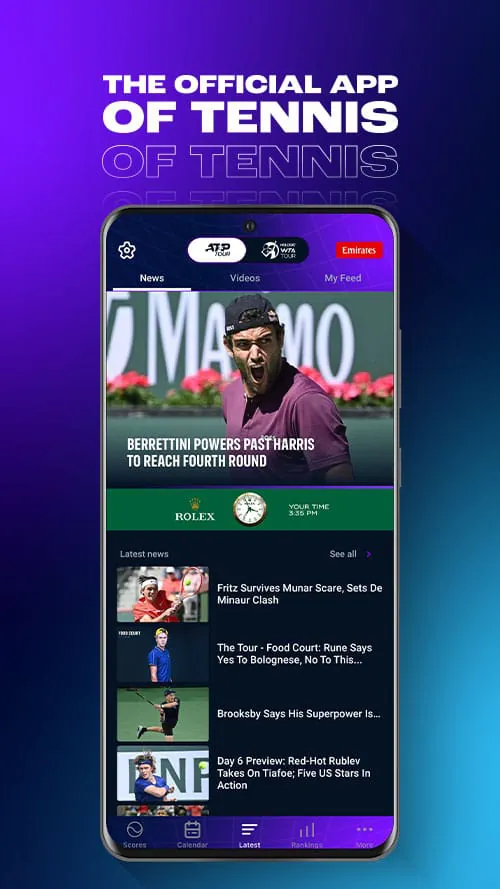 ATP WTA Live