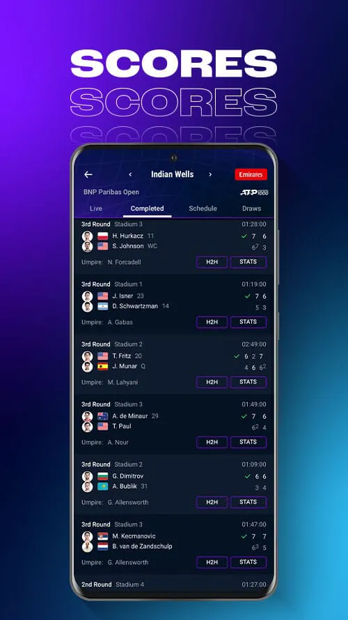 ATP WTA Live