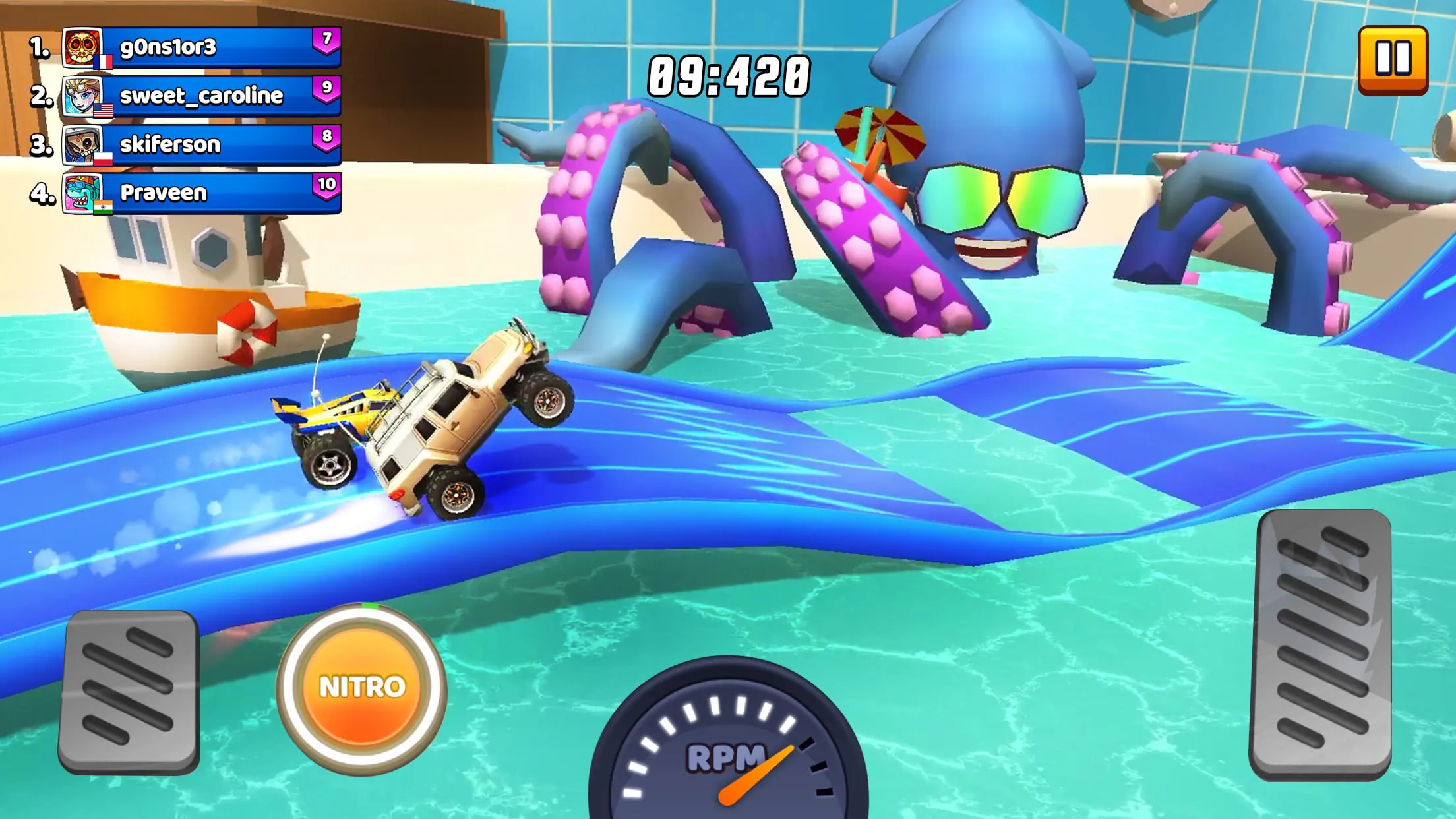 Nitro Jump - Car Racing