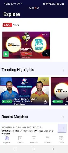 Willow - Watch Live Cricket