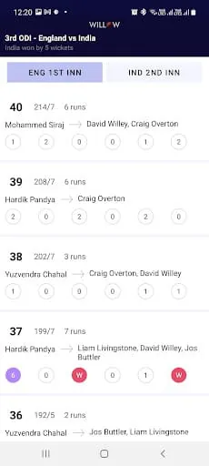 Willow - Watch Live Cricket