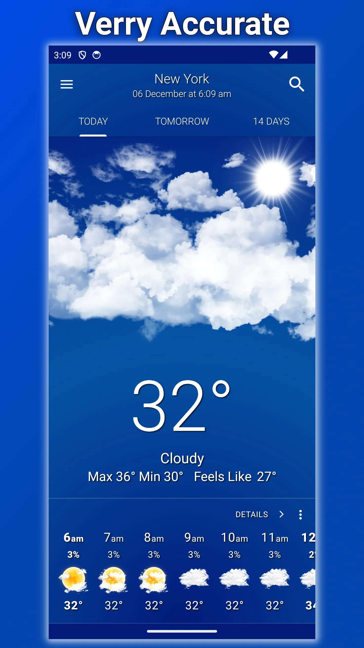 Weather: Clear Skies