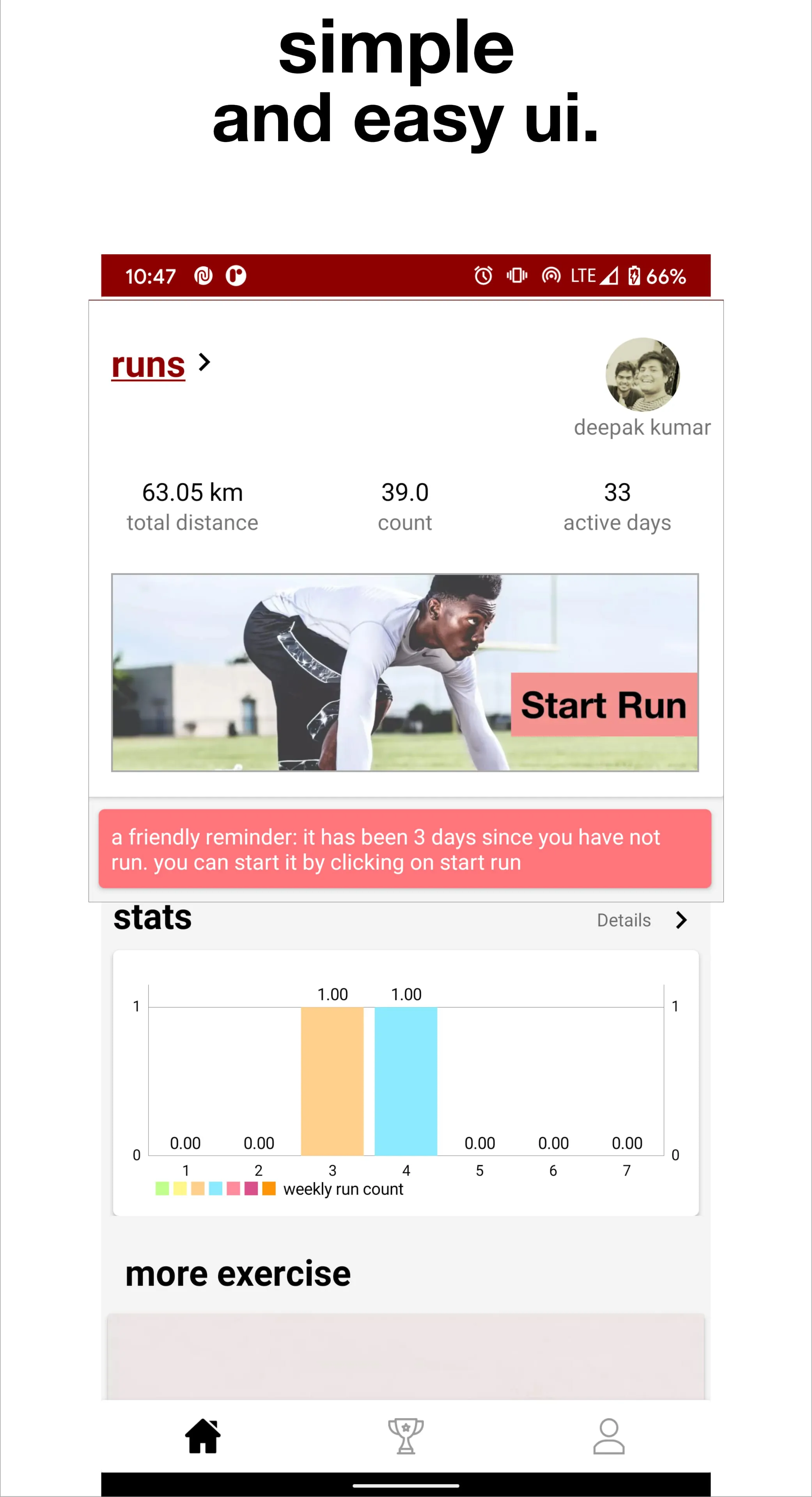 My Run Tracker - Running App