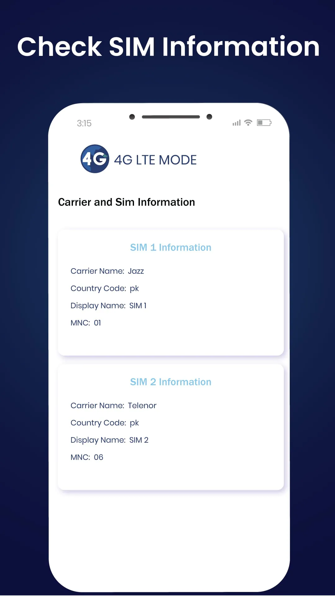 4G LTE Mode only