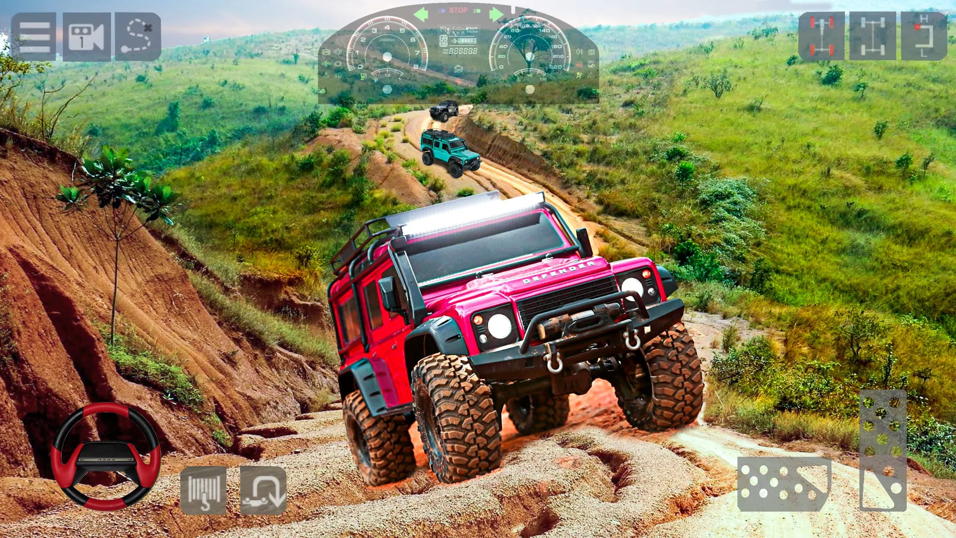 Offroad Rock Crawling Driving