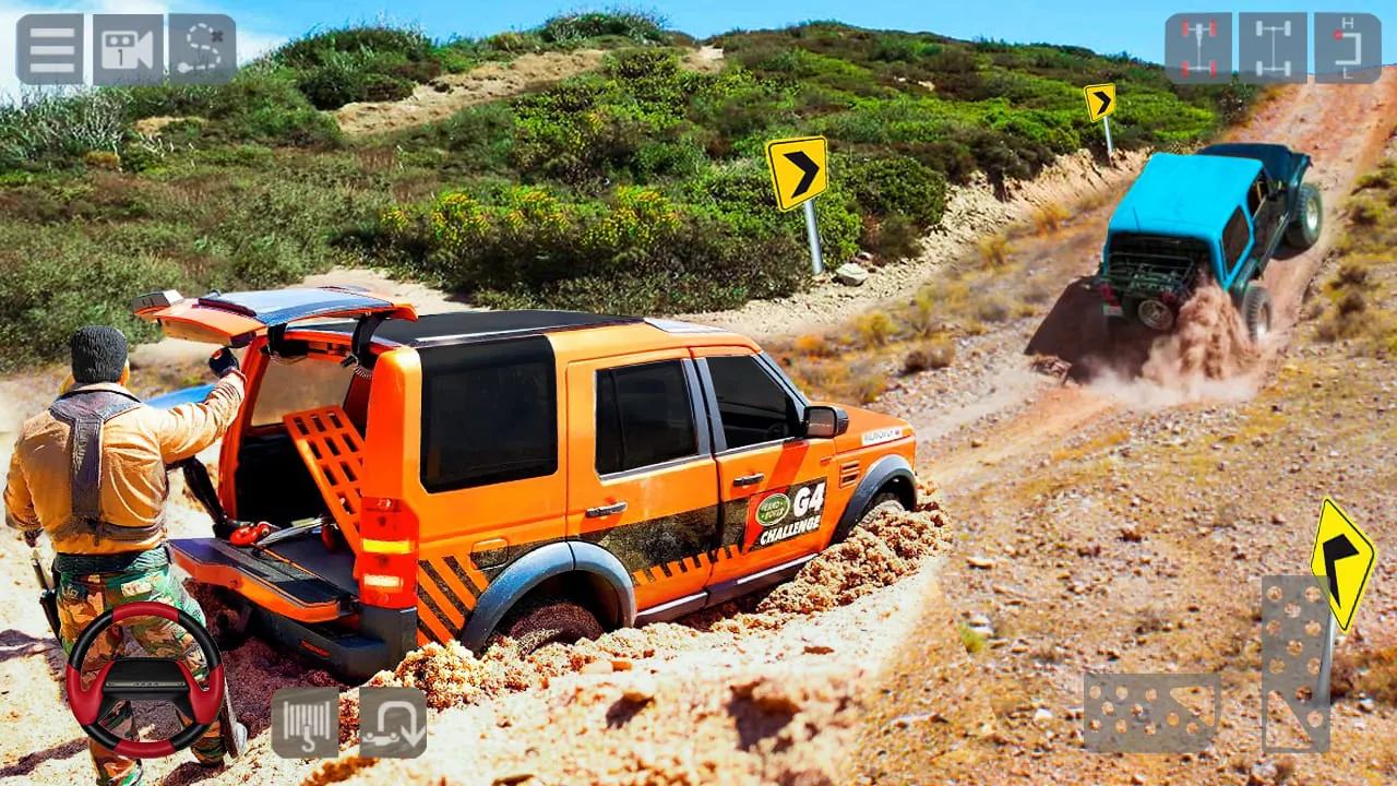 Offroad Rock Crawling Driving