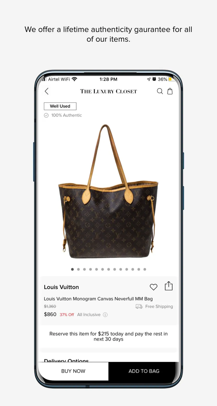 The Luxury Closet - Buy & Sell