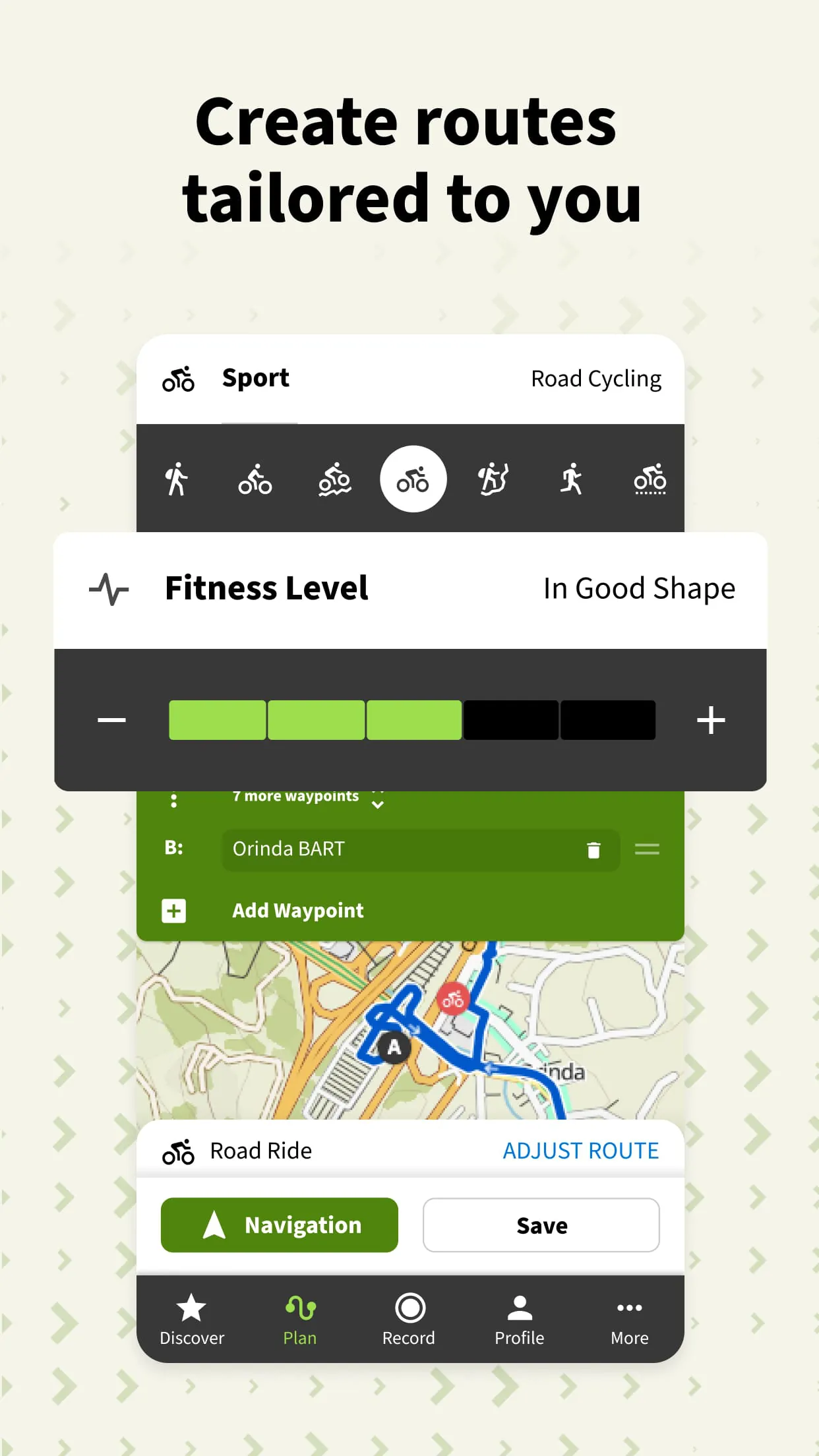 komoot - hike, bike & run