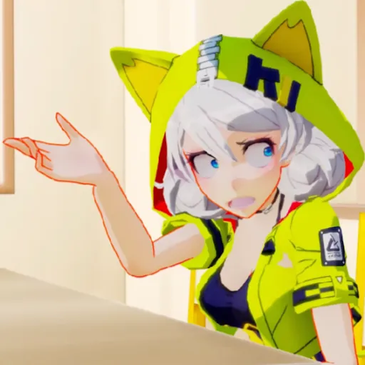 A B