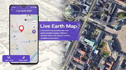 Earth Map: Live Satellite View