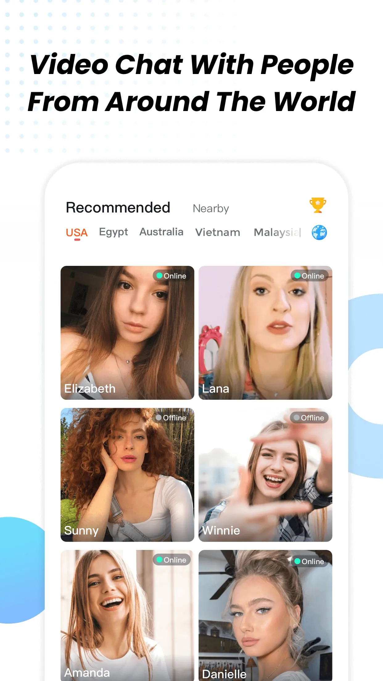 OmniChat: Live Video Chat