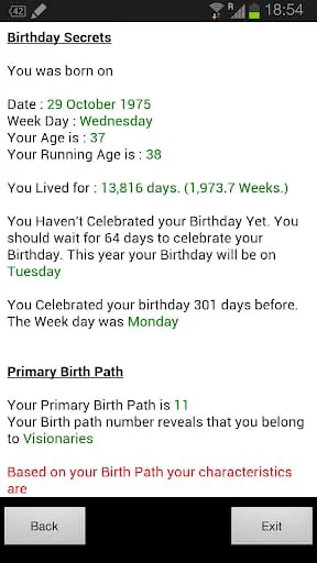 Birthday Secrets
