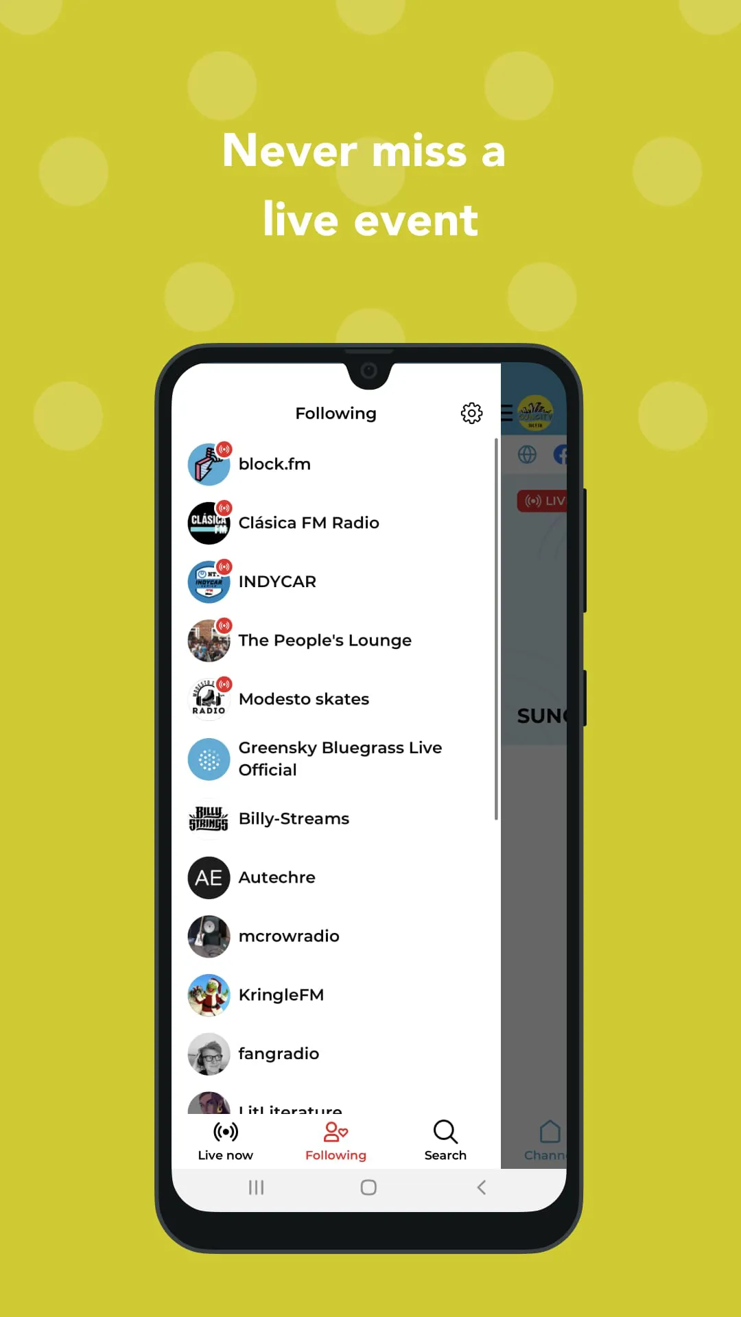 Mixlr - Listen to live audio