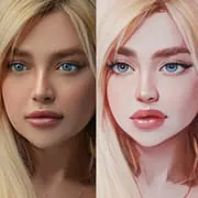 ToonToon-A picture drawn by AI