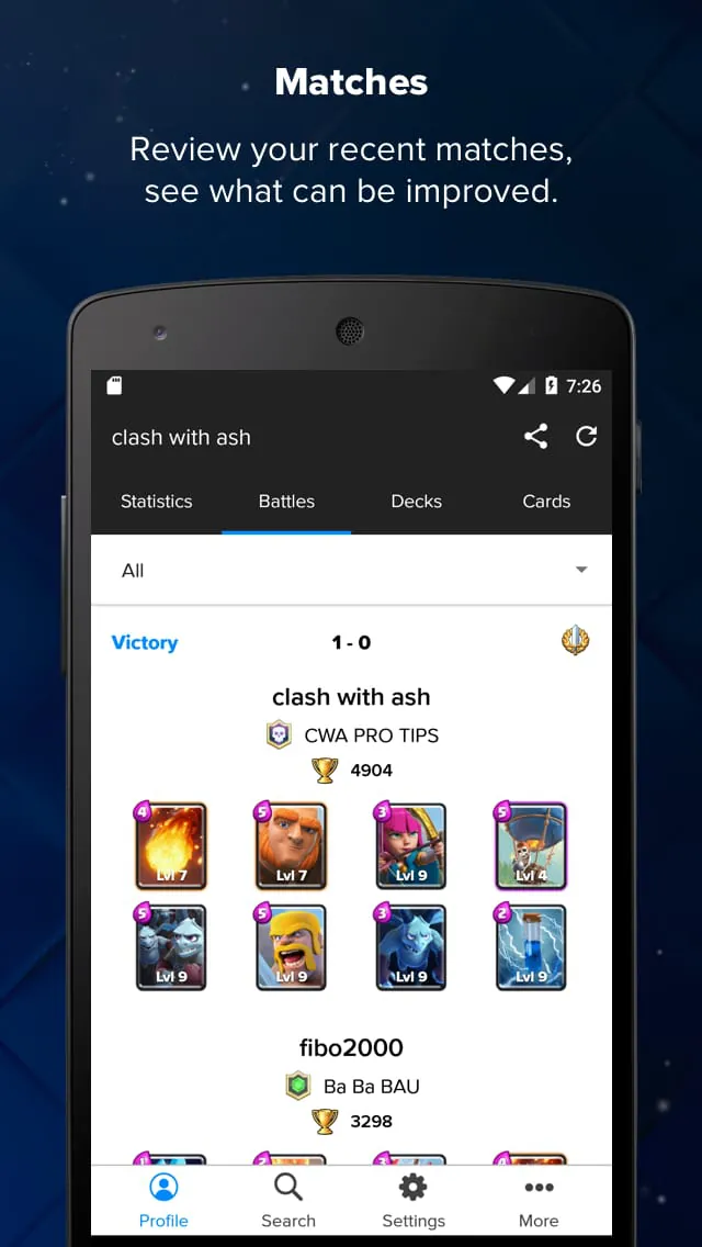 Stats Royale for Clash Royale