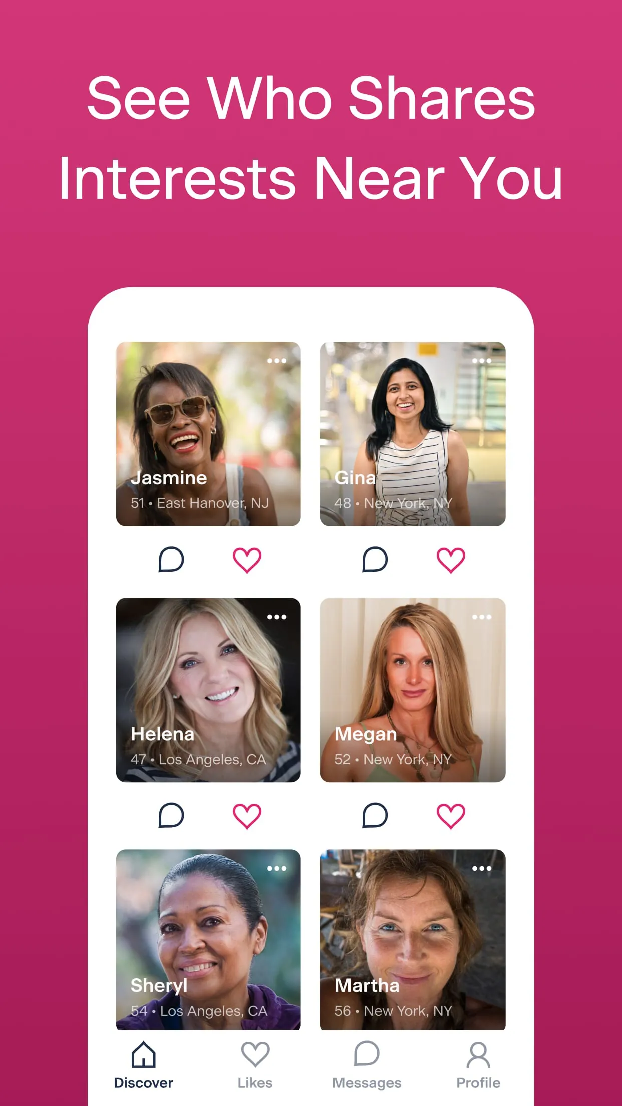 Ourtime Date, Meet 50+ Singles