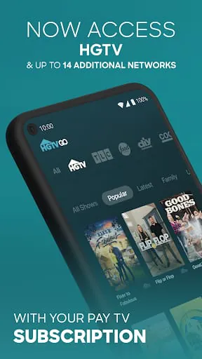 HGTV GO-Watch with TV Provider