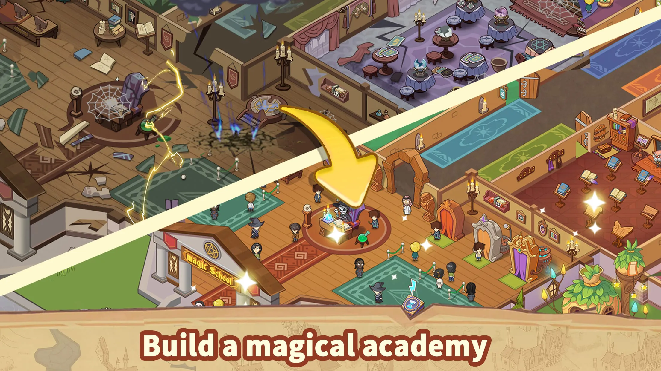 Idle Magic School
