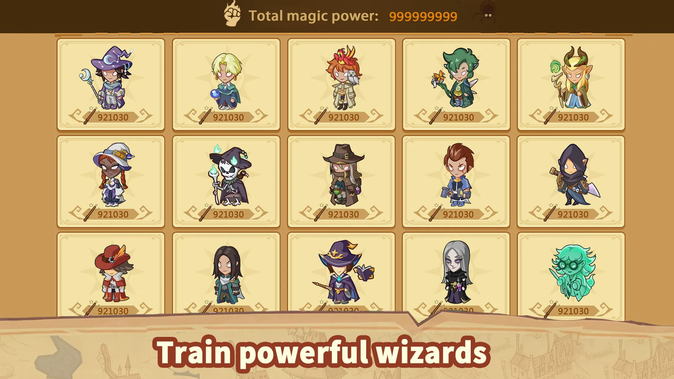 Idle Magic School