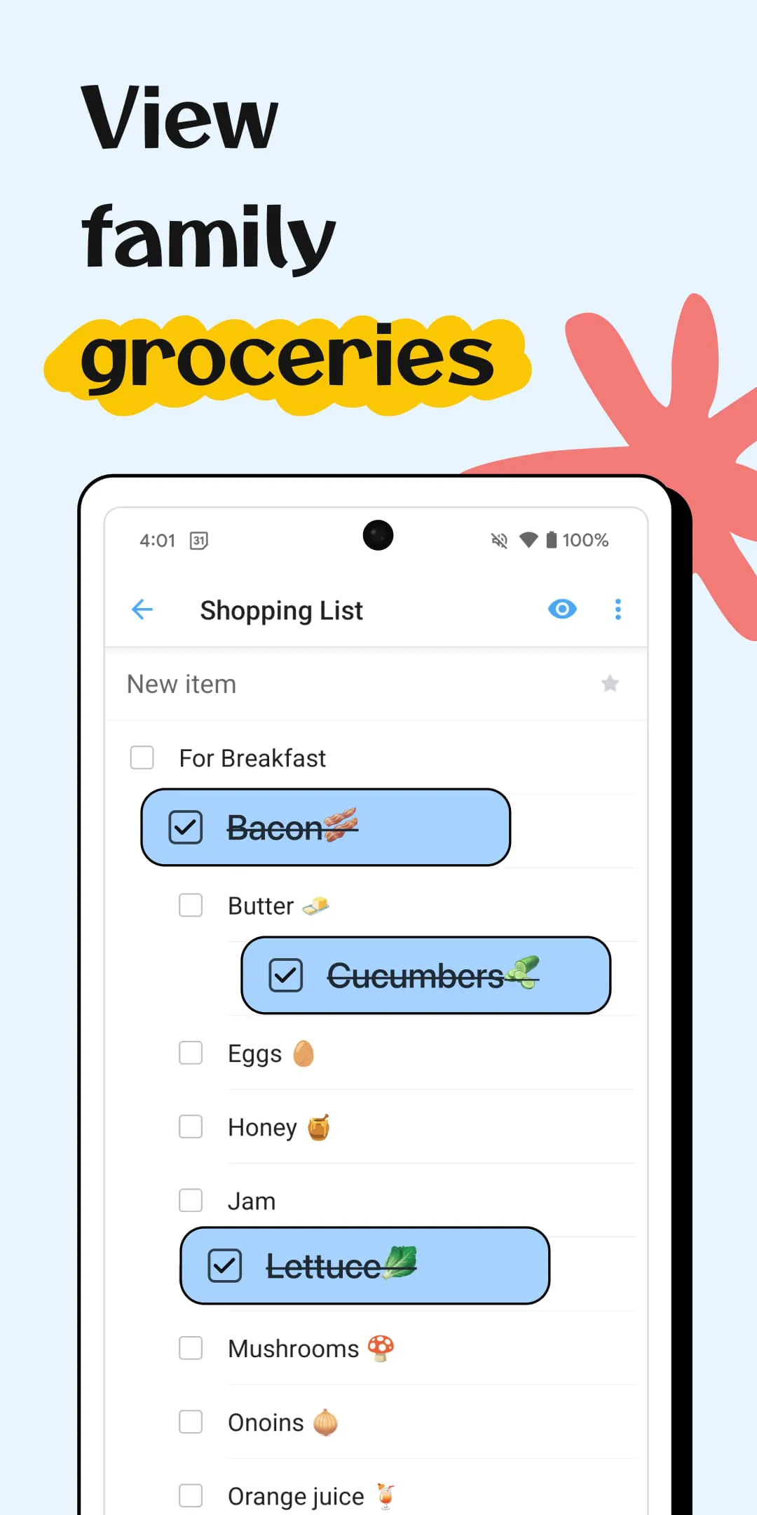 Family Shared Calendar: FamCal