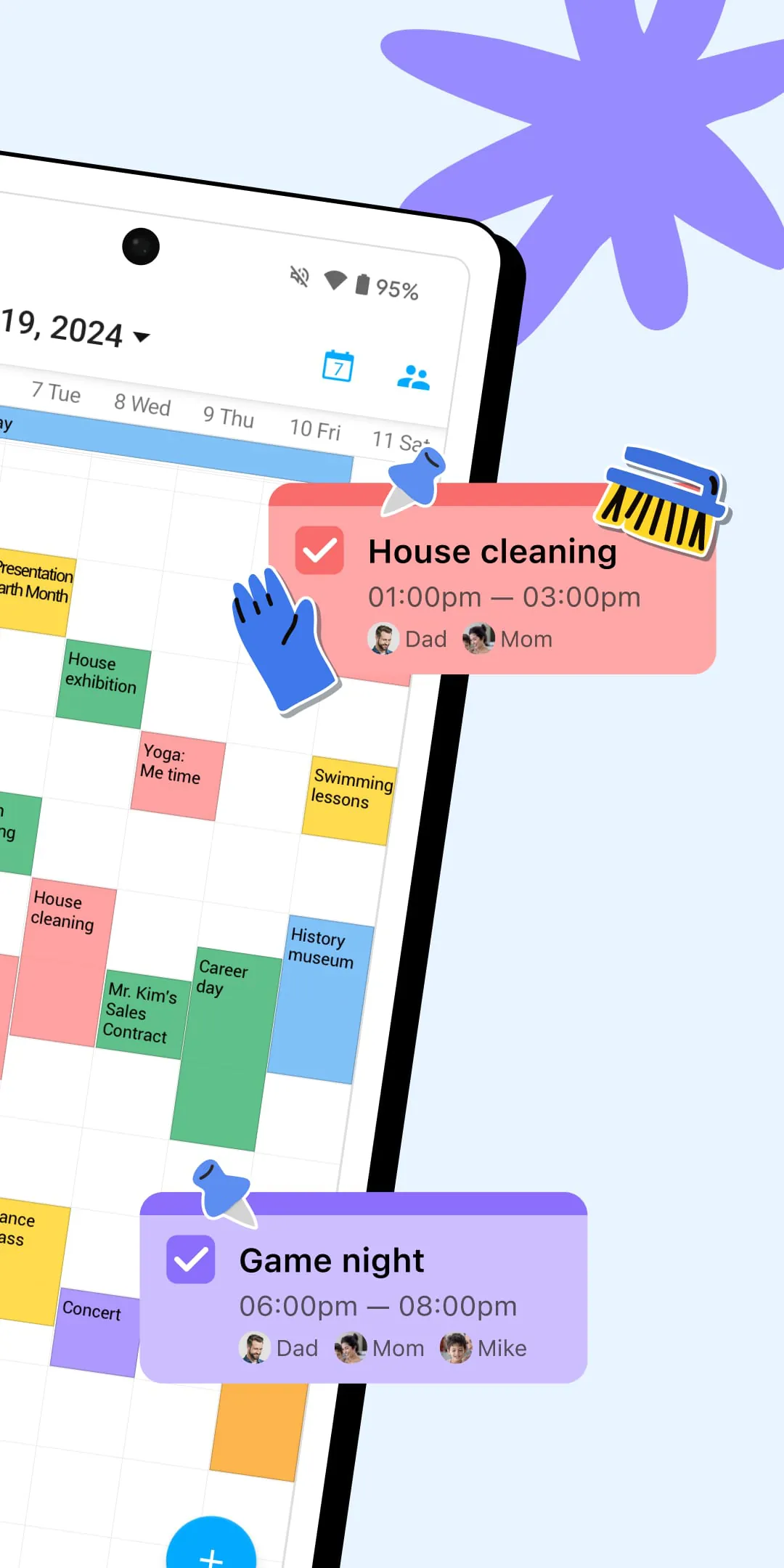 Family Shared Calendar: FamCal