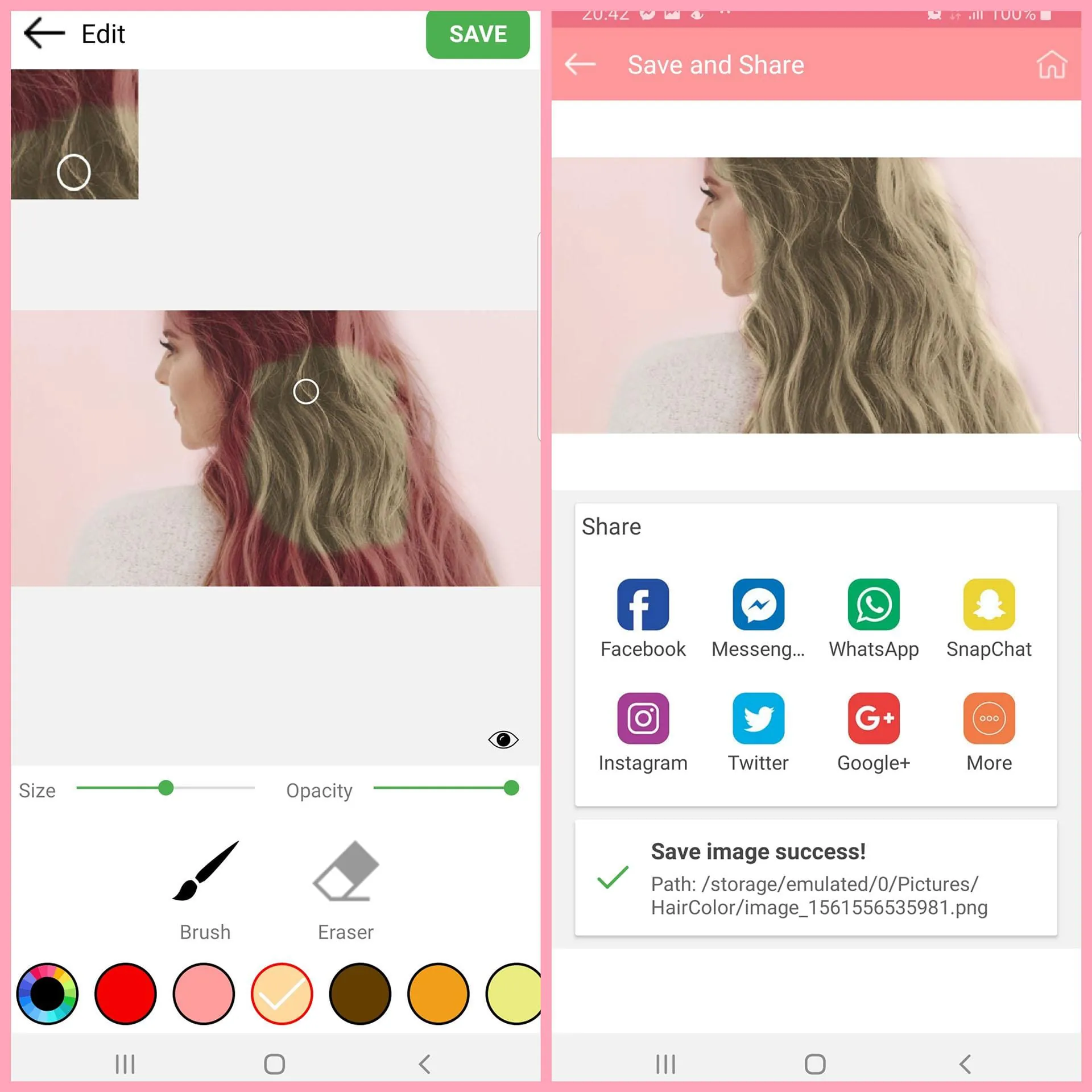Hair Color Changer - Hair Dye