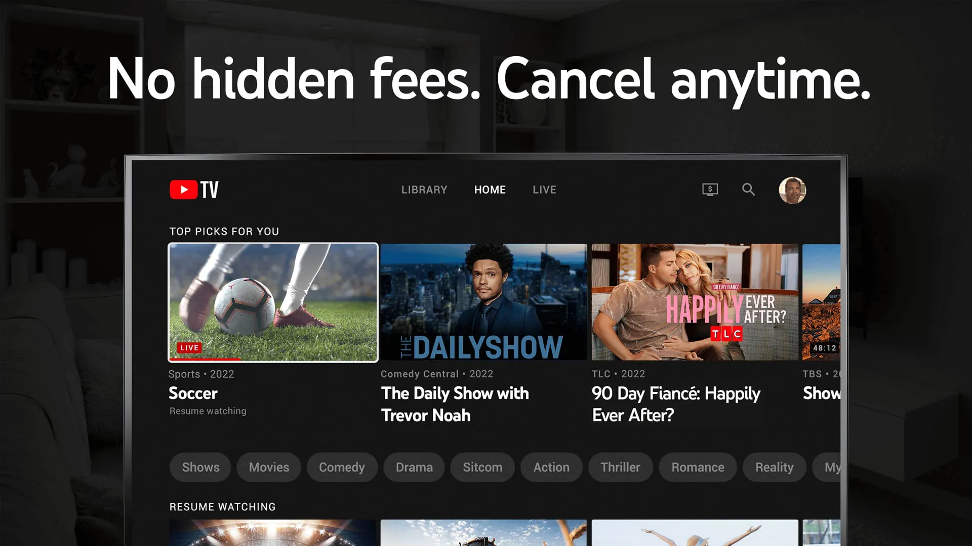 YouTube TV: Live TV & more