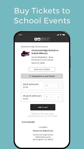 GoFan: Buy Tickets to Events