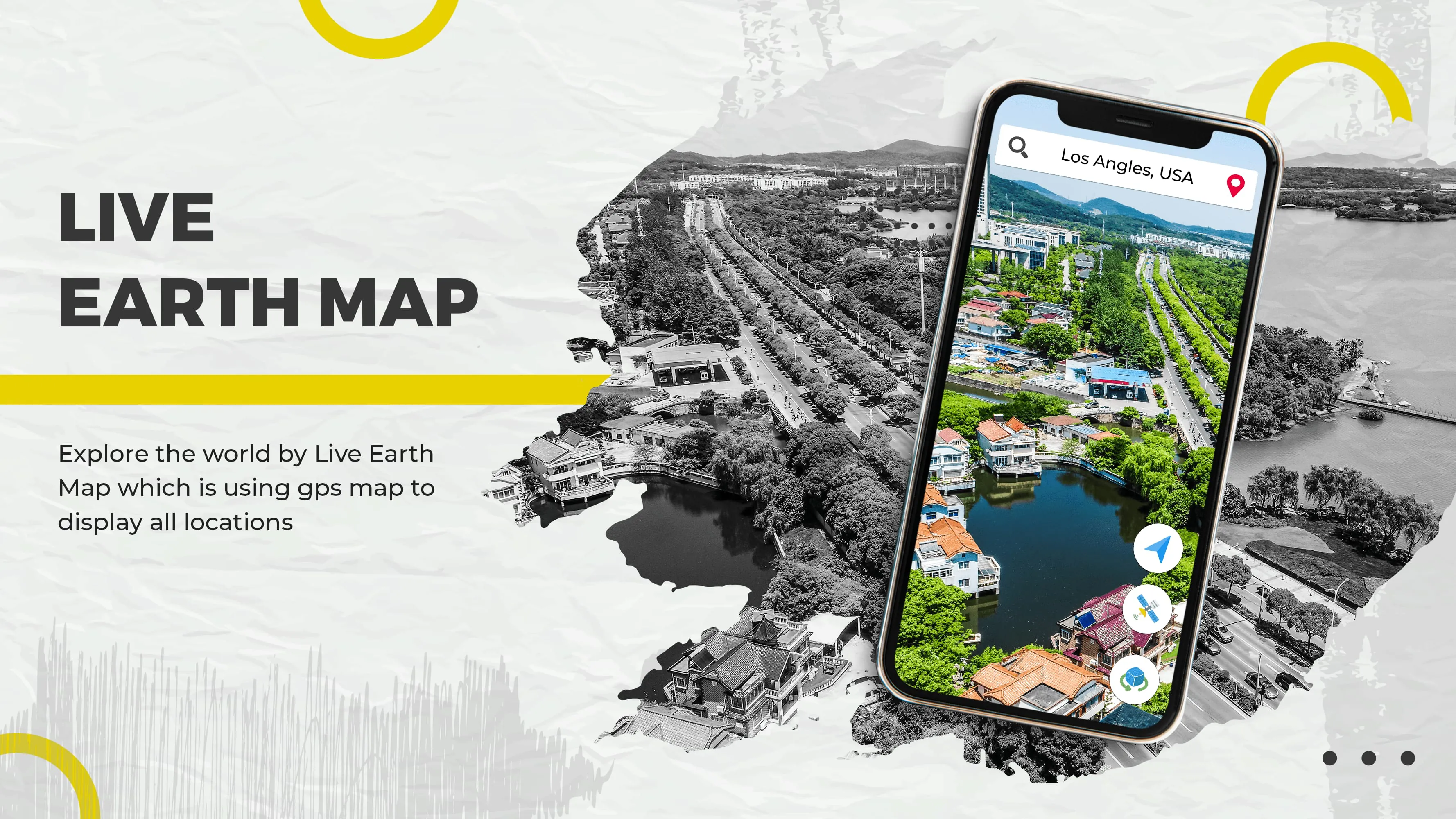 Earth Map Satellite: View