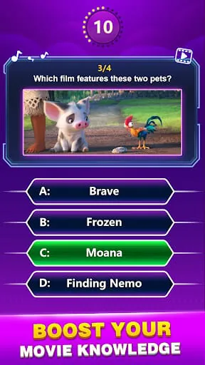 Movie Trivia - Quiz Puzzle