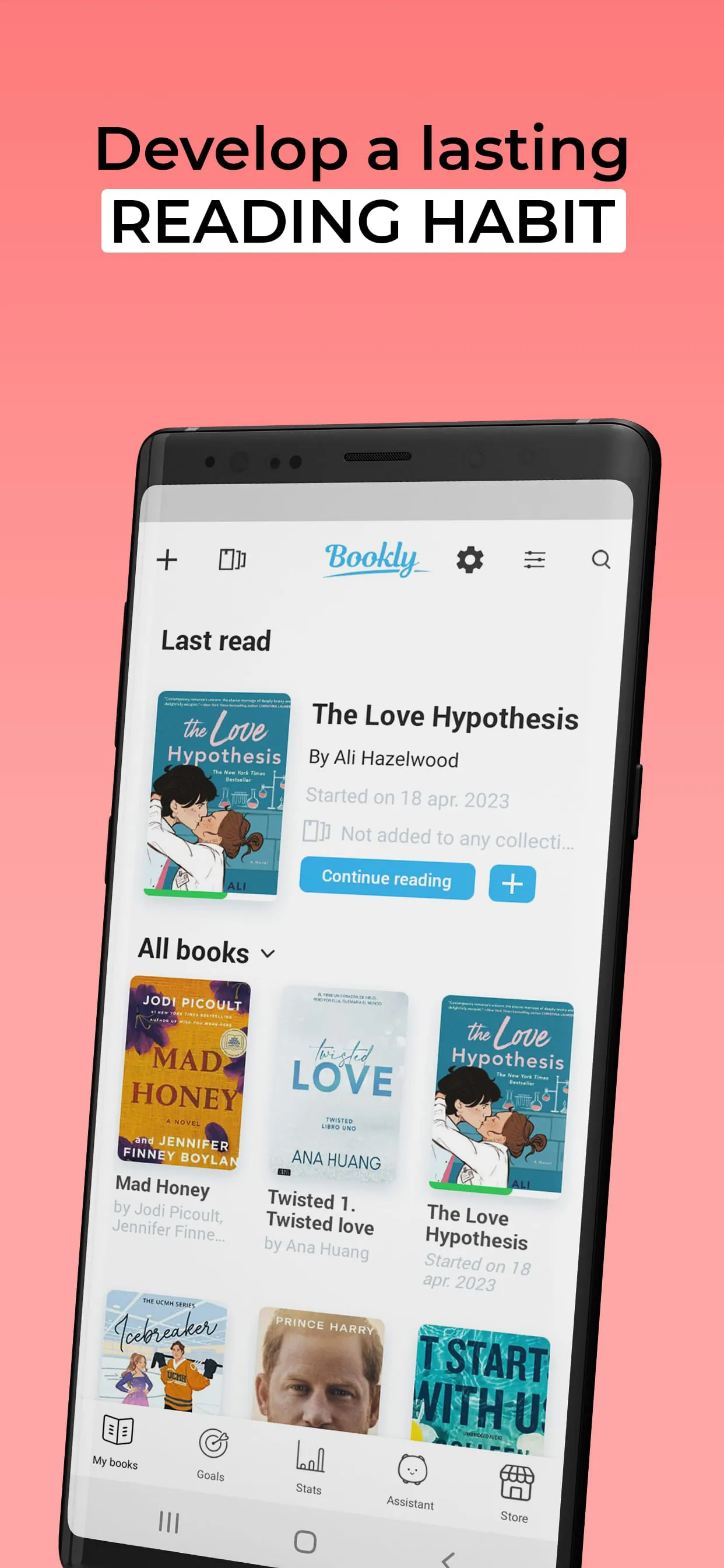 Bookly - Book Tracker Library