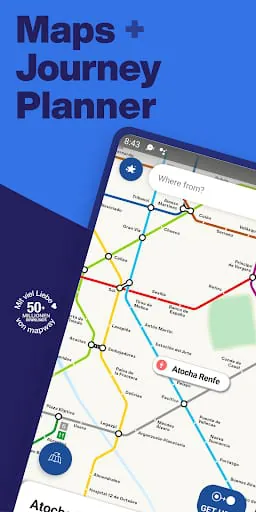Madrid Metro Map & Route Plan