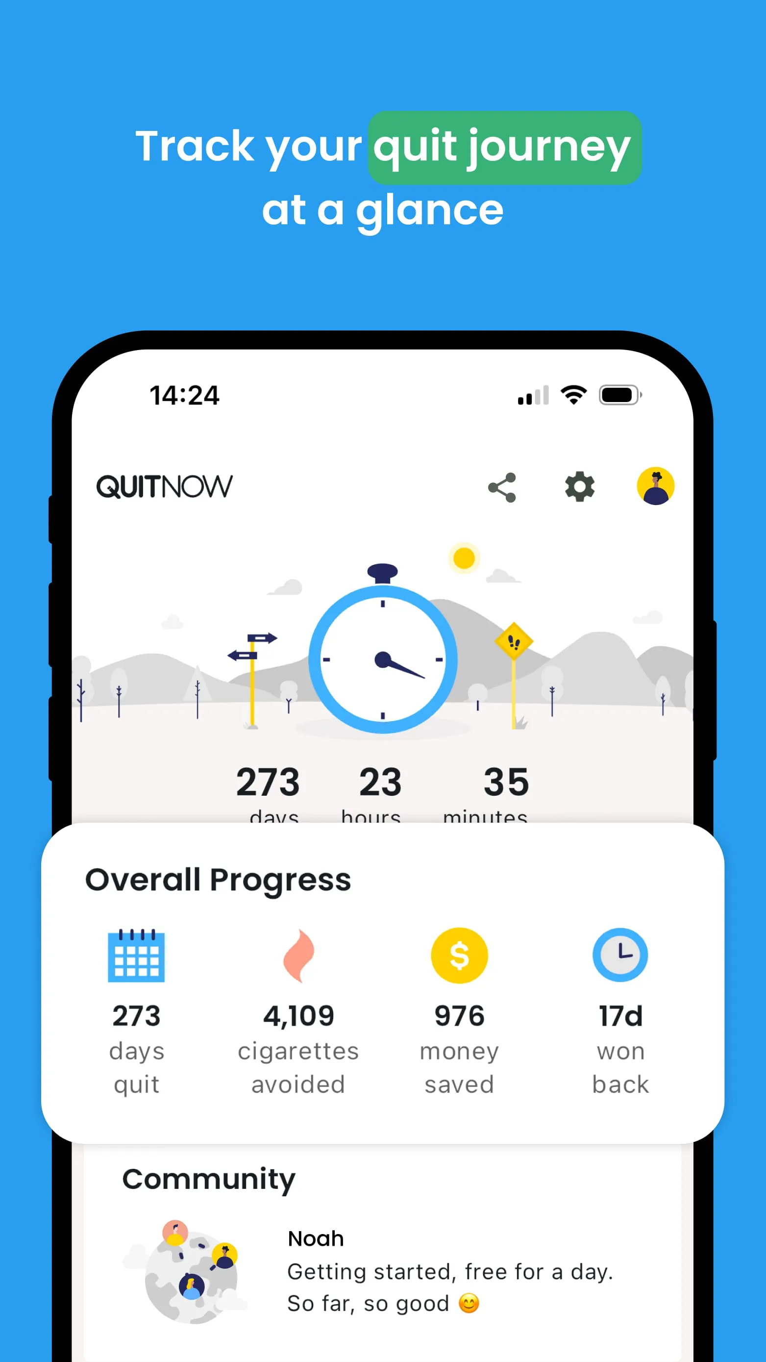 QuitNow: Quit smoking for good